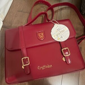Harry Potter Gryffindor Red Backpack Satchel